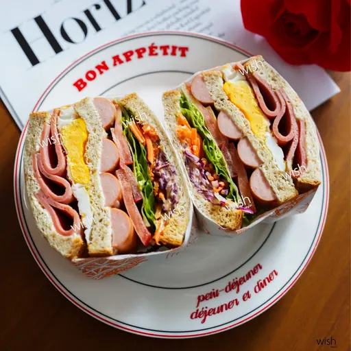 Emenu photo of Wish Cafe - Coffee & Dessert menu Sandwich C